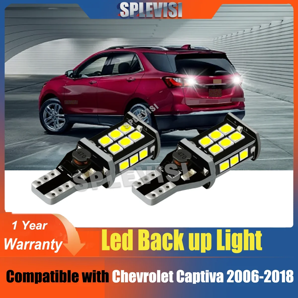 

2x LED Reverse Light Accessories Backup Lamp For Chevrolet Captiva 2006-2018 2007 2008 2009 2010 2011 2012 2013 2014 2015 2016