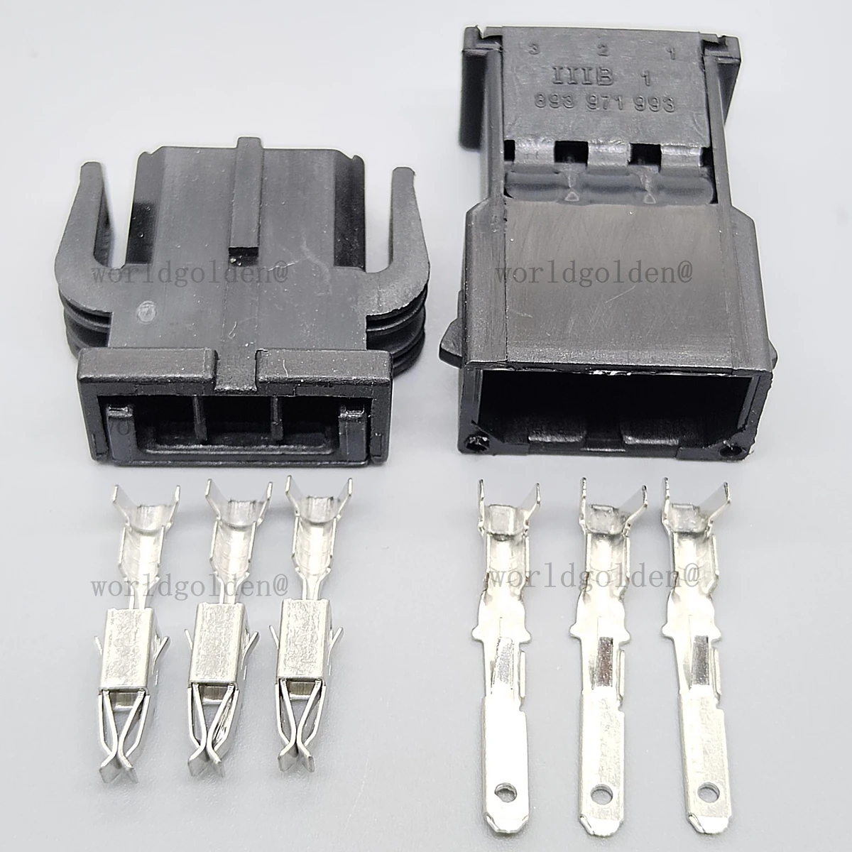 893971633 893971993 3Pin Plug car connector for VW Passat Polo Reading Trunk Light Wiring Harness