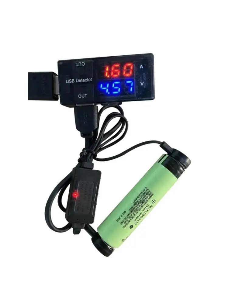 E1PF Wygodna ładowarka magnetyczna 18650 dla wielu typów baterii litowej — zdjęcie produktu 7