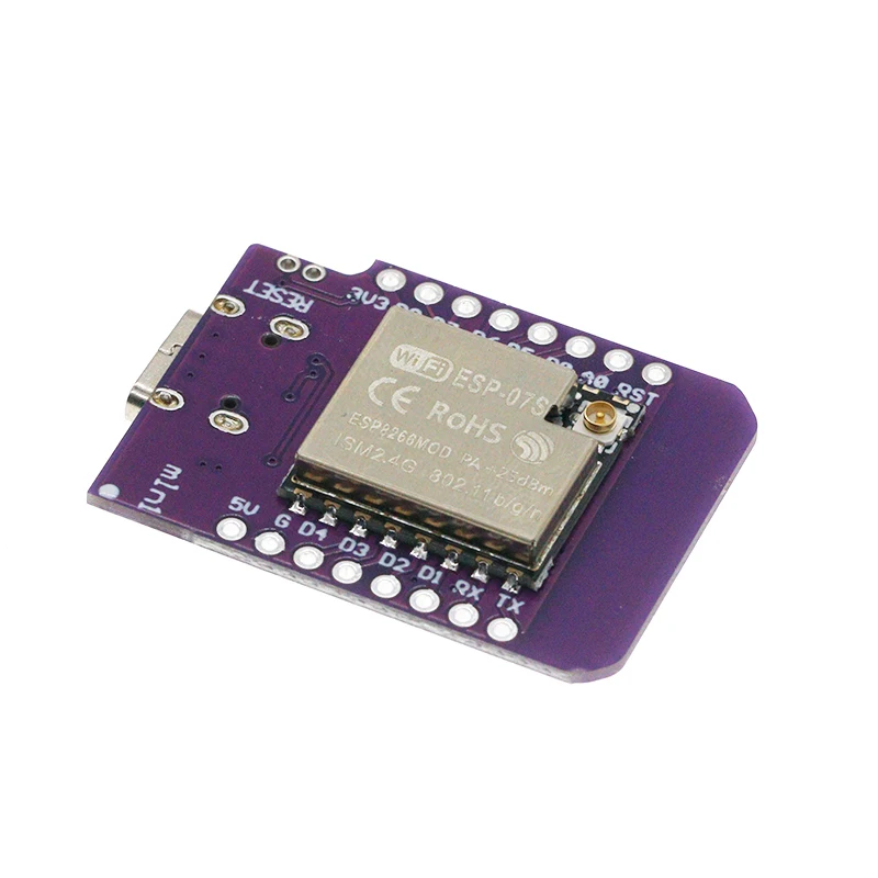 D1 MINI ESP8266 development board serial port wireless WiFi onboard ESP-07S module