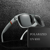 Classic Brand Men Square Polarized Fishing Sunglasses Outdoor Driving Cycling Running Goggles Vintage Large Frame UV400