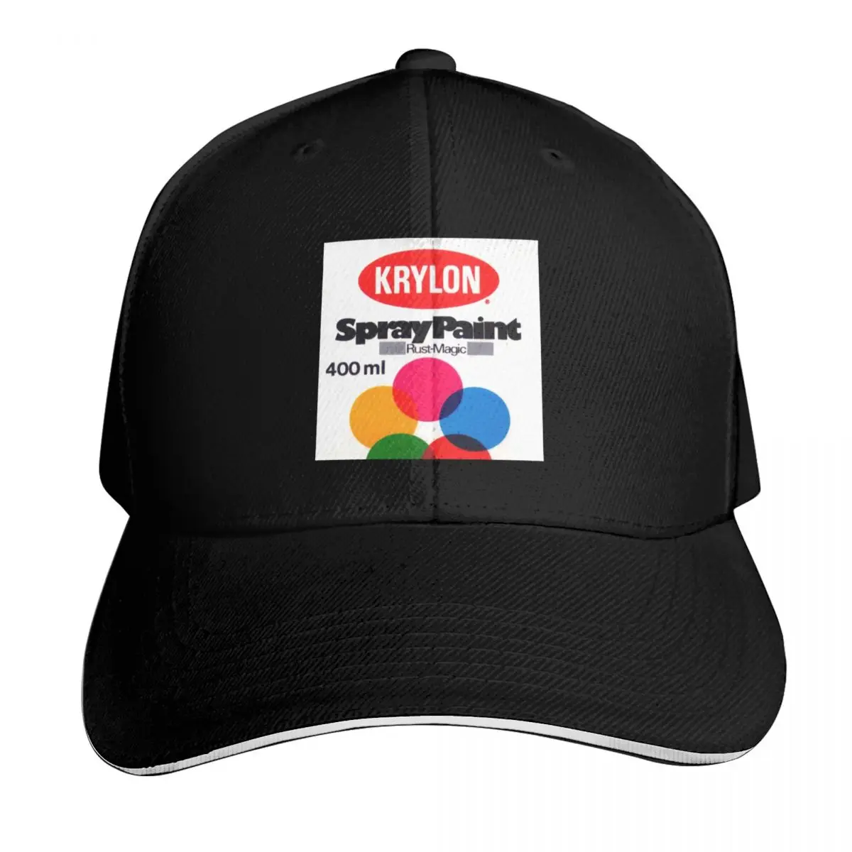 Gorra de béisbol vintage Krylon, gorra de lujo con protección solar, gorra snapback con visera térmica para mujer y hombre