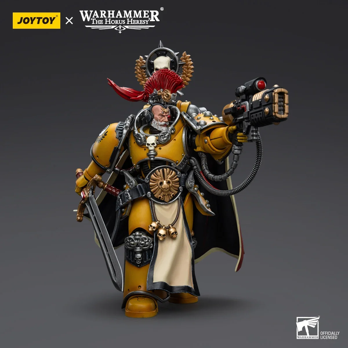 [متوفر]JOYTOY Warhammer The Horus Heresy Action Figure القبضات الإمبراطورية Legion Praetor أنيمي تمثال مشترك المنقولة نموذج الهدايا