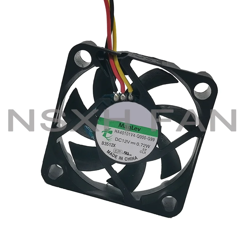 Ventilador silencioso para CPU de ordenador, HA40101V4-Q000-G99 Original 4010, 12V, 4cm, 40x40x10mm, nuevo