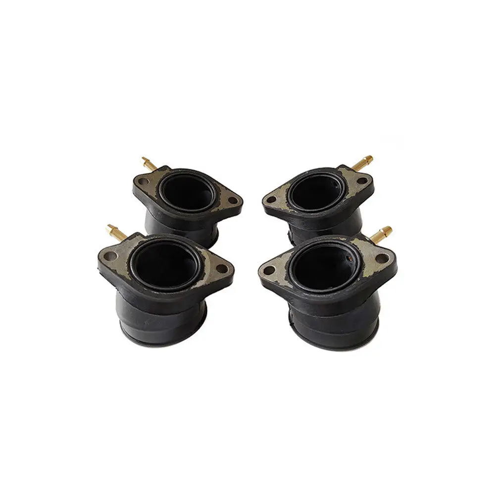 

4PC Used For Yamaha Intake Manifold Carburetor Joint 5DM-13586-01 FZS600 FAZER 5DM 1998-2003 FZS 600 Automotive Parts
