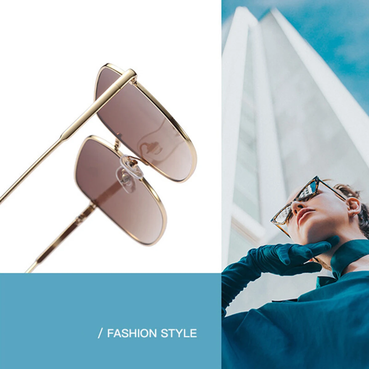 Women's Glasses, Men's Glasses Fashion Trend Sunglasses, Men's and Women's Sunshade, Driving Sunglasses image 4