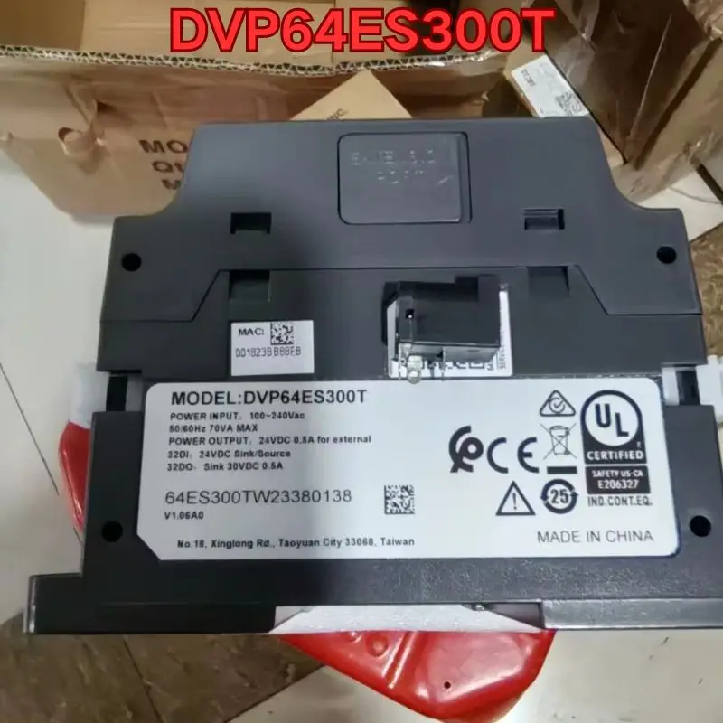 New PLC module DVP64ES300T Latest quotation in October 2026