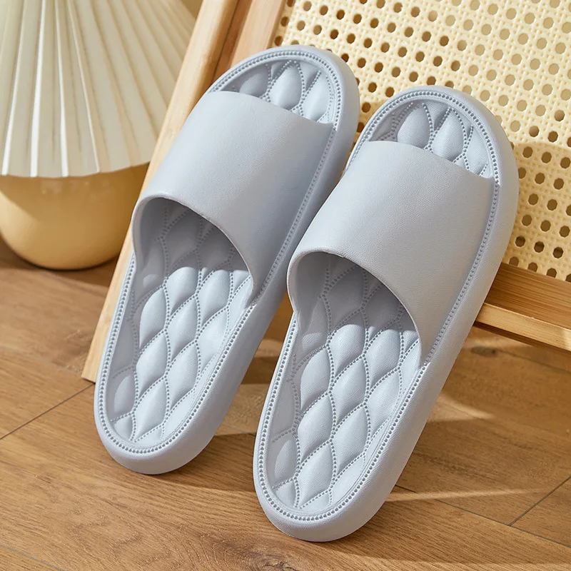 Summer Women Indoor Slippers Floor Flat Shoes Indoor Eva Flip Flops Female Non-slip Bathroom Home Slippers Zapatillas De Hombre