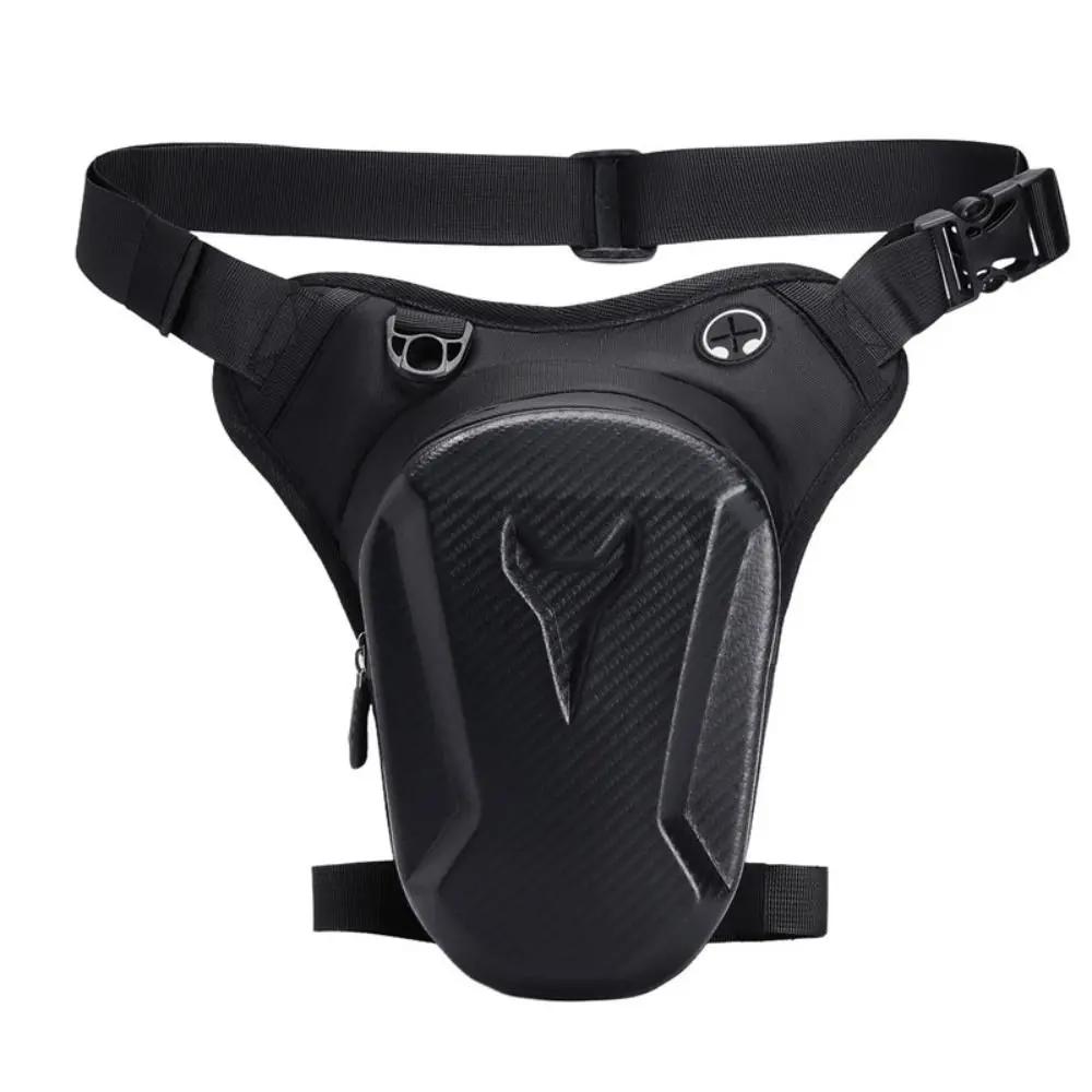 Crossbody Bag 3-in-1 Motorcycle Leg Bag Hard Shell Reflective Waist Pack Multifunctional Waterproof Rider Bag Men Women