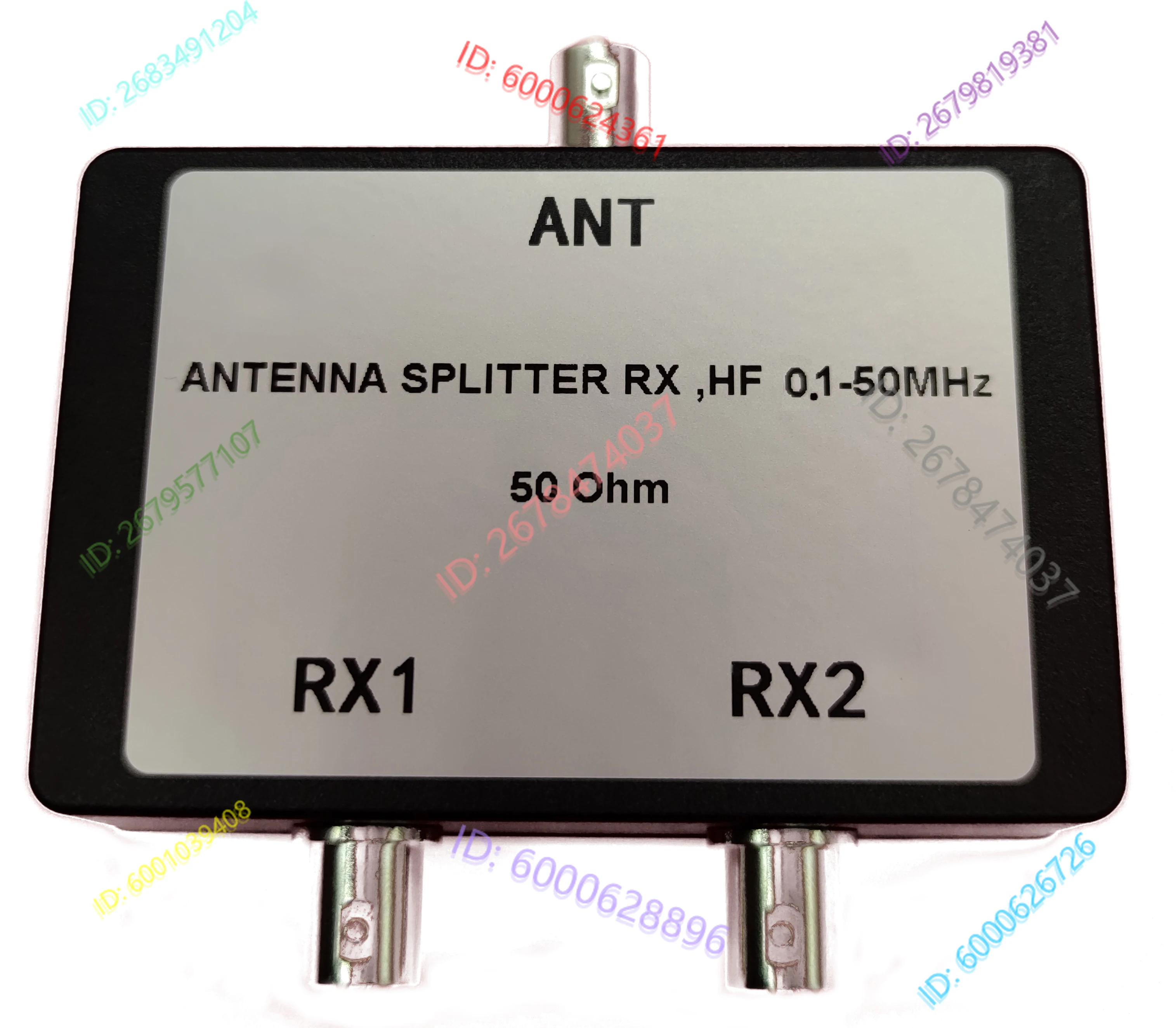 

Passive power splitter combiner ANTENNA SPLITTER RX HF 1-150 MHz