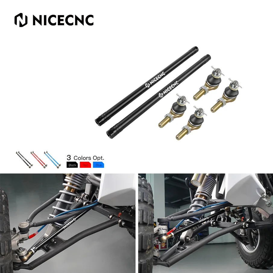 

Шаровой шарнир NICECNC ATV для YAMAHA YFZ450R YFZ 450R 2009-2022 4130, термообработанная хромолитическая сталь 6061-T6, алюминиевый сплав