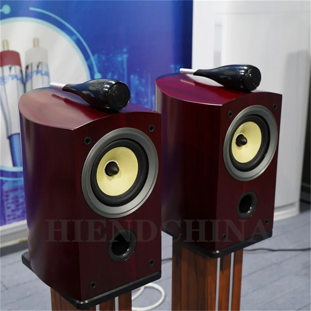 ONL-S05 WZ-501S 5.5 Inch HiFi Bookshelf Speaker Two-way 70W-150W/ 4 Ohm Monitor Speakers Red Color