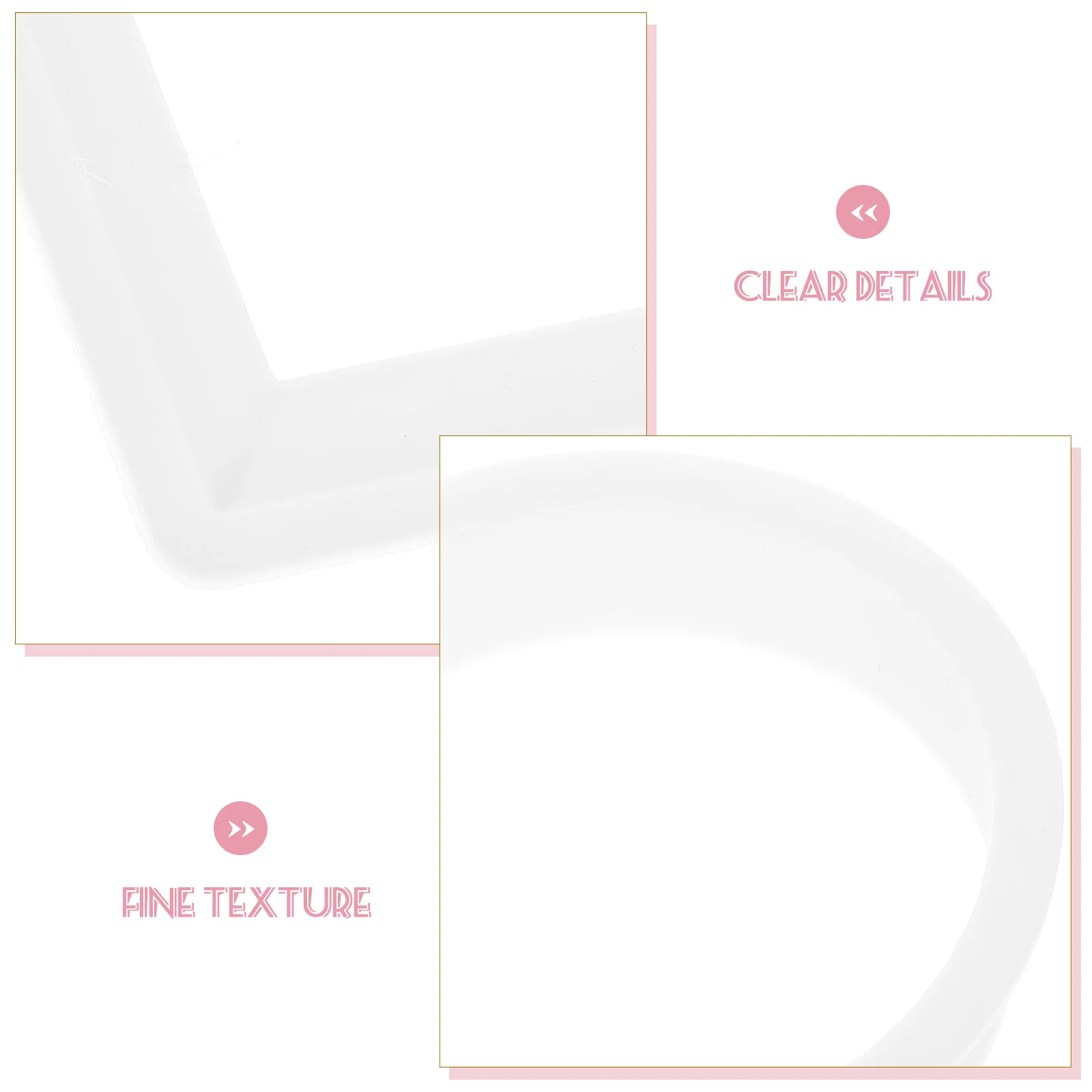 

4Pcs Arch Geometric Cookie Mold Plastic Cutter DIY Cake Fondant Baking Tool Reusable Baking Supplies Cookie Cutter