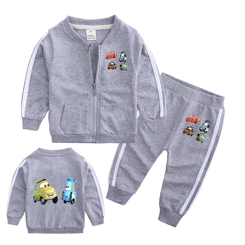 

Spring Toddler Baby Boy/Girls Casual Tracksuit 2pcs/Set - Fashionable Jacket Top And Pants Outfit for Infants Kids Clothes