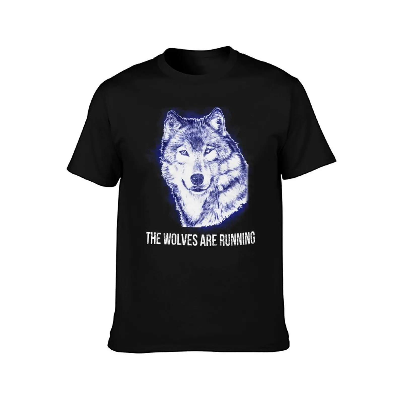 Box Of Delights:The Wolves are Running Vintage Pen Sketch-Box Of Delights T-Shirt, Summer Casual Cotton Tee, Unisex Men Women
