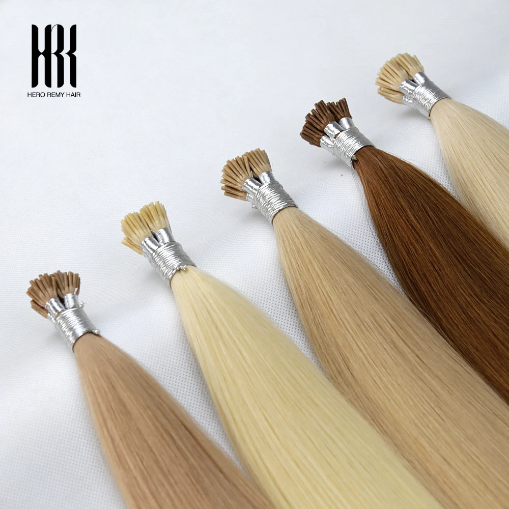 

Hero Remy Hair 16-22inch I Tips Hair Extensions Настоящие человеческие волосы Remy Avanp Black Hair Extensions Avanp Extensions для женщин 0,7 г/с