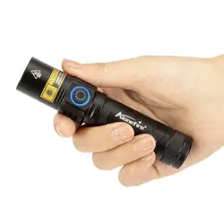 Linterna UV ultravioleta 365 nm recargable USB para inspección