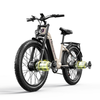 Shengmilo S700 Adult 2000W Electric Bicycle with Two Motors, 48V17.5AH840WH Battery Ebike ,26 Inch Wide Tyre E-Mountain ebike