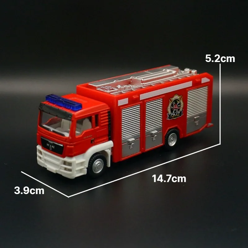 1/64 model Scania MAN engineering truck, container truck, truck, toy model, ornament, children\'s birthday gift