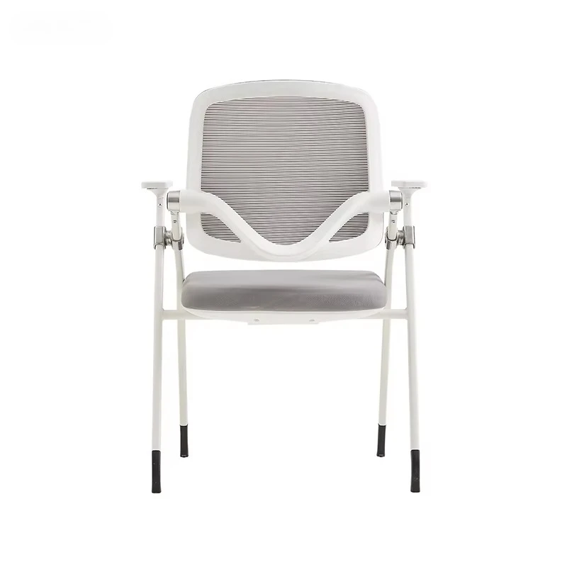 & Best Quality Ergonomic Mesh Foldable Stackable Conference Chair for Modern Office Workspace