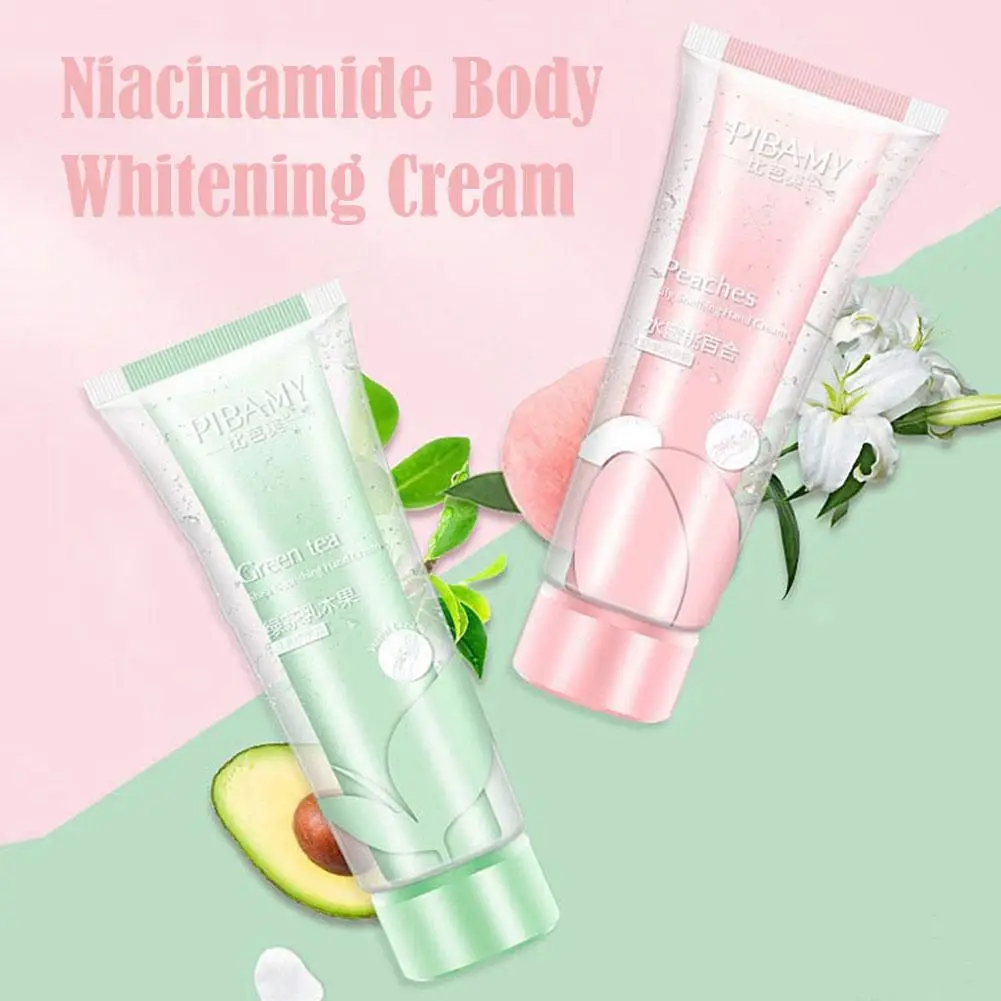 80ml Whitening Hand Cream Moisturizing Anti-wrinkle Anti Chap Repairing Hands Care Beauty Skin Care Brightening Hand Serum