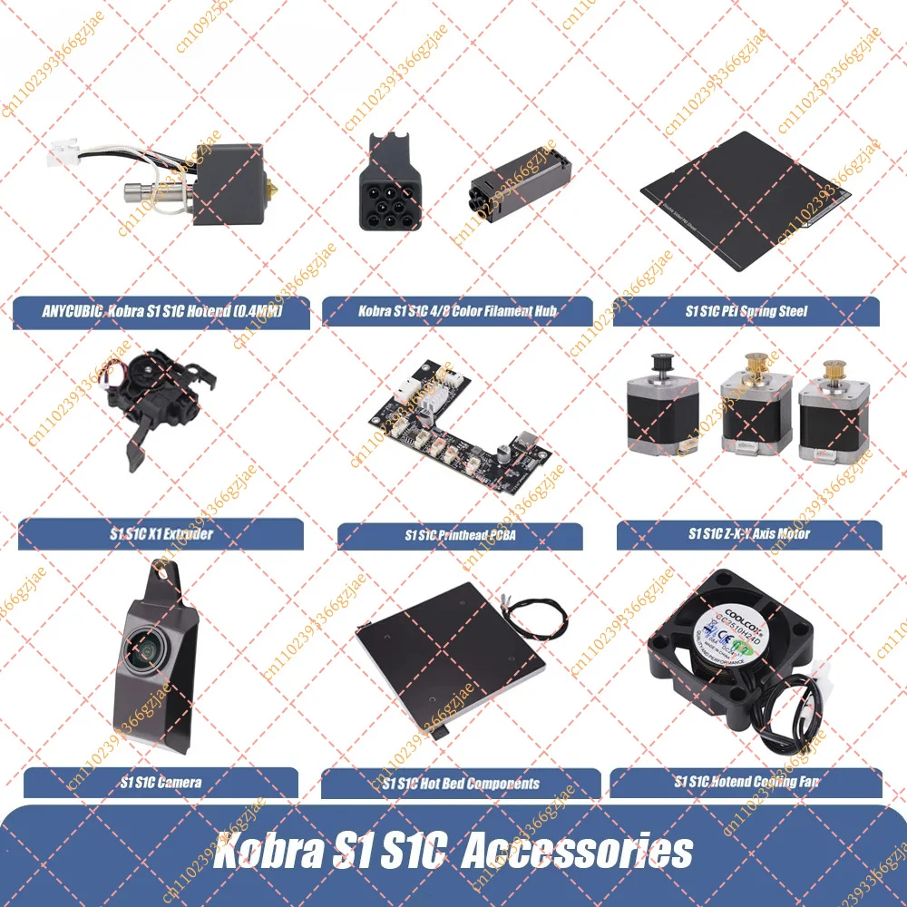 accessori-klf-per-anycubic-kobra-s1-combo-hotend-estrusore-hub-per-8-colori-di-filamento-modulo-di-rilevamento-ritorno-in-acciaio-pei