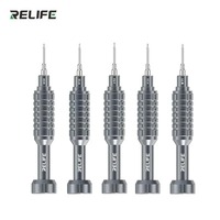 RELIFE RL-730 Aluminum Alloy Screwdriver Set for Mobile Phone Tablet Laptop Strong Magnetic LCD Screen Disassembly Tools