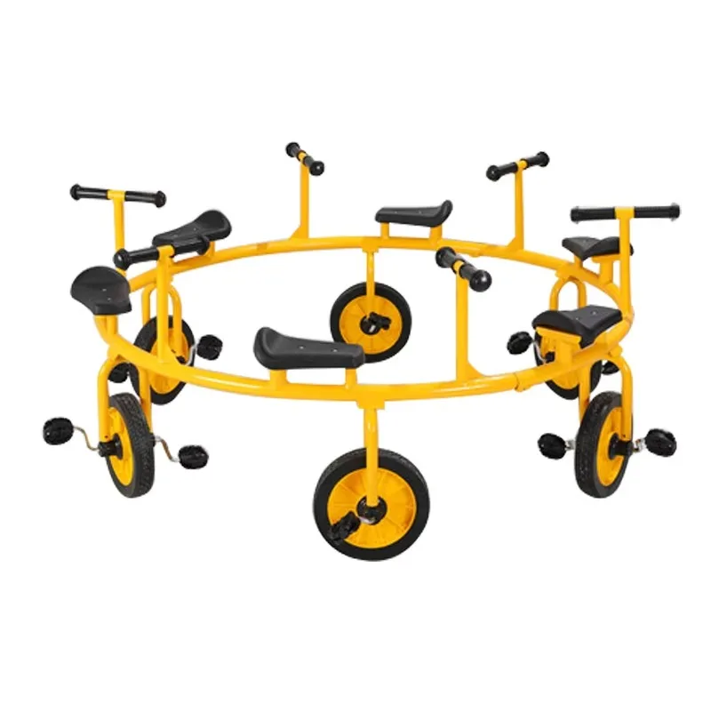 Rotating bicycle Outdoor play equipment Kindergarten stroller toys Durable children's bicycles