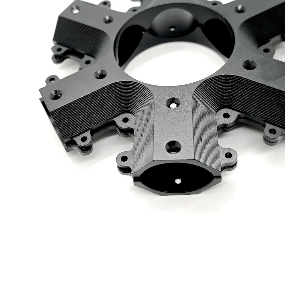 1pc Aluminum alloy integrated dual motor/motor seat motor seat 35mm quad six eight axis drone accessories