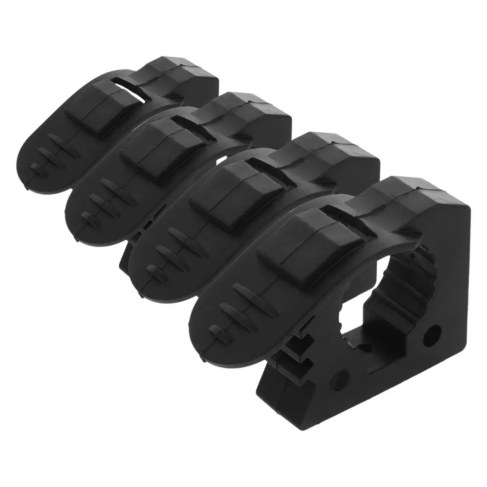 

4 Pcs Quick Installation Clamps Rubber Fasteners for 3-4cm Pipes Durable Automotive Repair Mounting Solution Truck Accessories