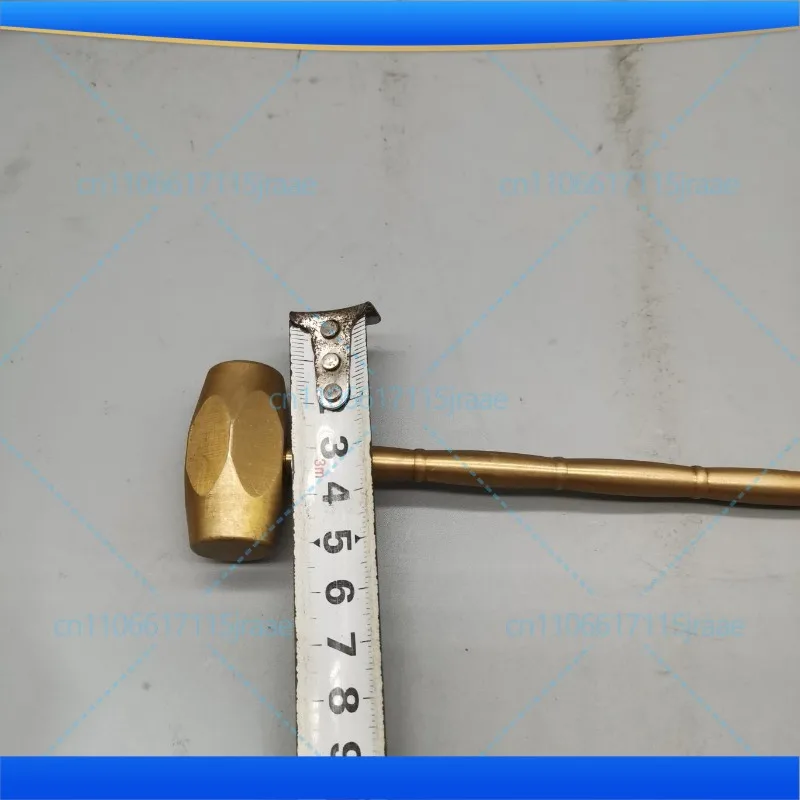 For brass mini small hammer solid copper hammer ornament smash money jar small hammer ornament model