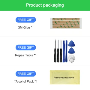 LCD -Touchscreen mit Ersatzset, Realm 7, 4G, Global, RMX2155, 5G, RMX2111, 6.5 10 Hauptverkaufsglaskamera Reich 7 - №9