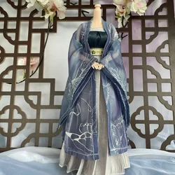 (Customized) 1/6 Doll's Clothes for 30cm Female Bjd Doll Toy Ancient Chinese Style Clothing Dress Up Doll Accessories,no Doll