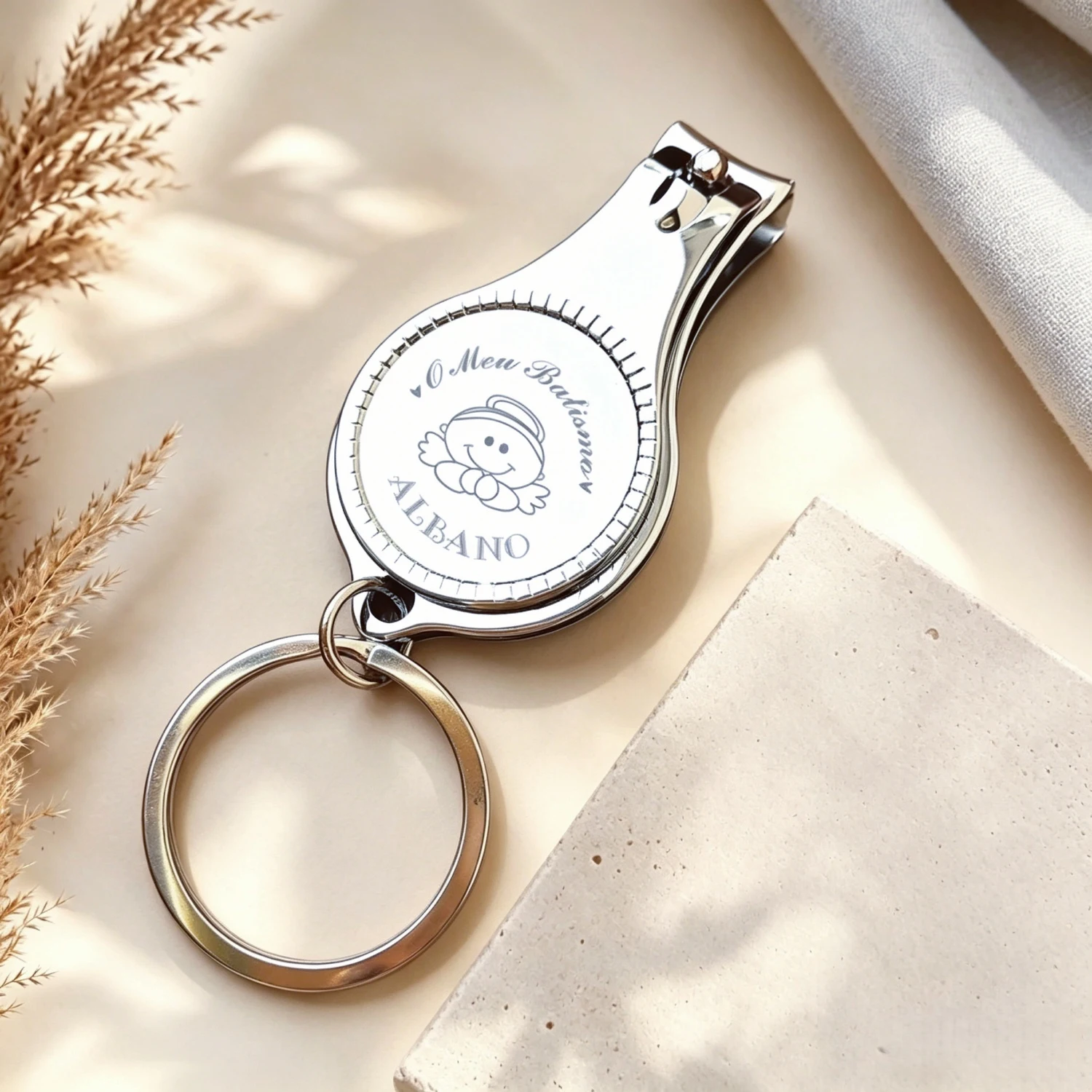 Personalized Beer Opener and Nail Clippers, Custom Gift, Wedding, Birthday, Baptism, First Communion, Anniversary, Celebration,