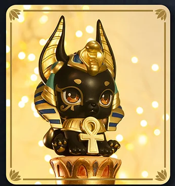 AARU GARDEN Blind Egyptian Gods Series Blind Box Figures Egyptian Exhibition Text Tron Deer Peripheral Ancient Mythological