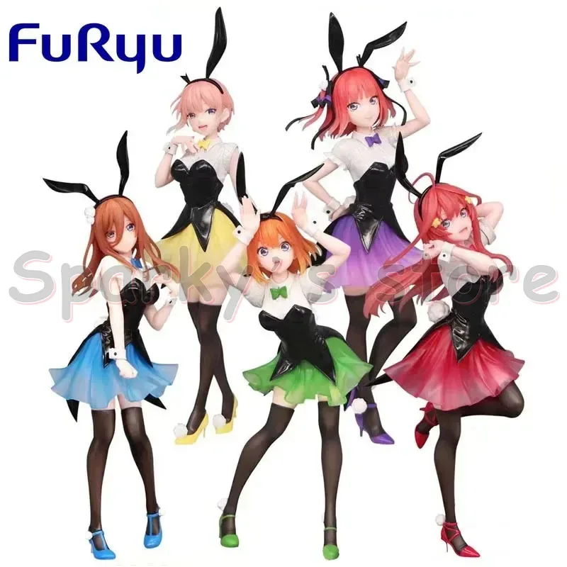 FuRyu Original Trio-Try-iT The Quintessential Quintuplets Anime Figure Nakano Ichika Action Figure Toys For Kids Gifts Model