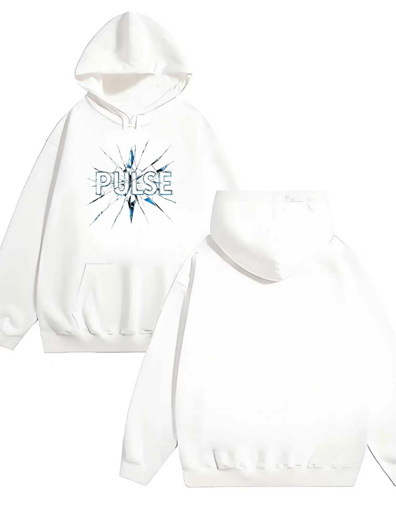 

Толстовка с капюшоном 330G для тяжелых условий эксплуатации, новейшая версия 2025, с разбитым стеклом и буквенным принтом, подходит как для мужчин и женщин.