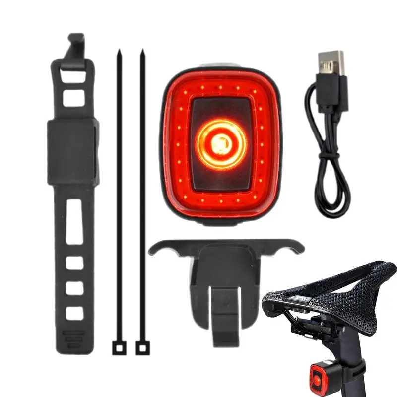 Bicycle Tail Light Led Tail Light For Bicycle Bicycle Lights For Night Riding Bright 70 Lumens Ebike Tail Light Bicycle Rear