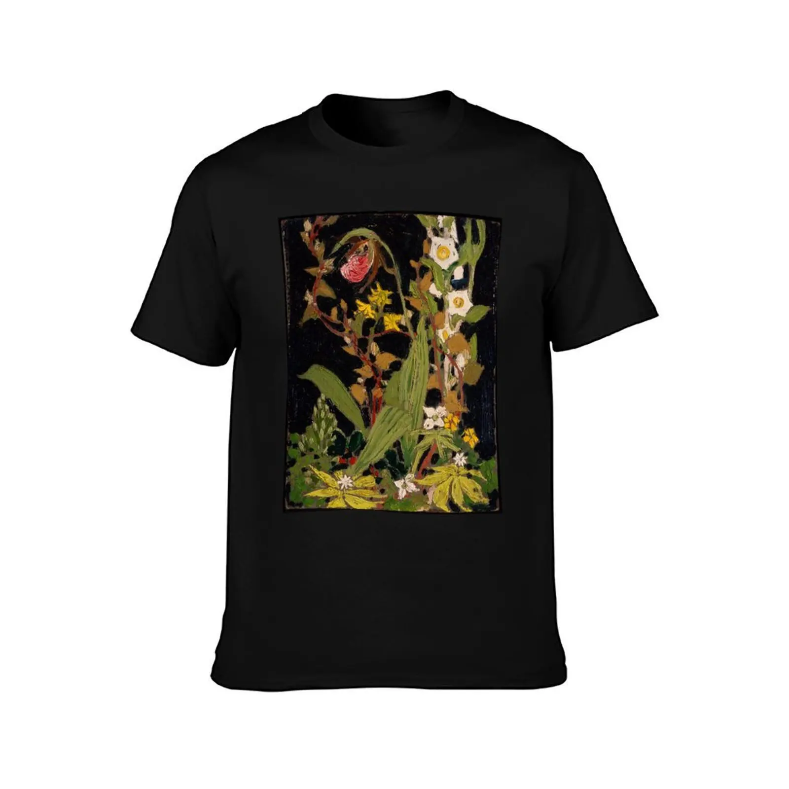 Tom Thomson - Moccasin Flower - Orchids, Algonquin Park T-Shirt, Summer Casual Cotton Tee, Oversized Streetwear Tops