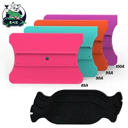 FOSHIO Wing Shape Hard Card Switch Scraper with Edge Protective Felt Carbon Film Vinyl Car Wrapping Window Tint Water Squeegee