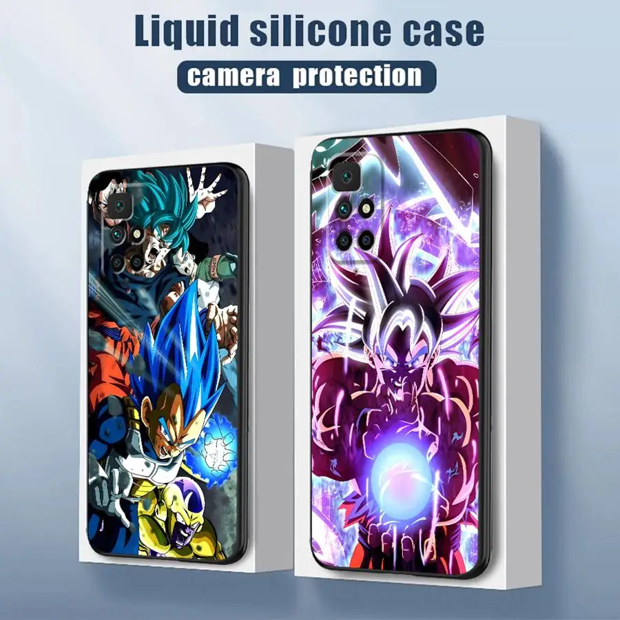 

Phone Case for Xiaomi Redmi A3X A1+ 9C A3 K80 A4 13C 9T 12C A2+ K40 Pro 14C 9A A5 9 10A 10C Soft Shell Dragon Ball Cartoon Cool