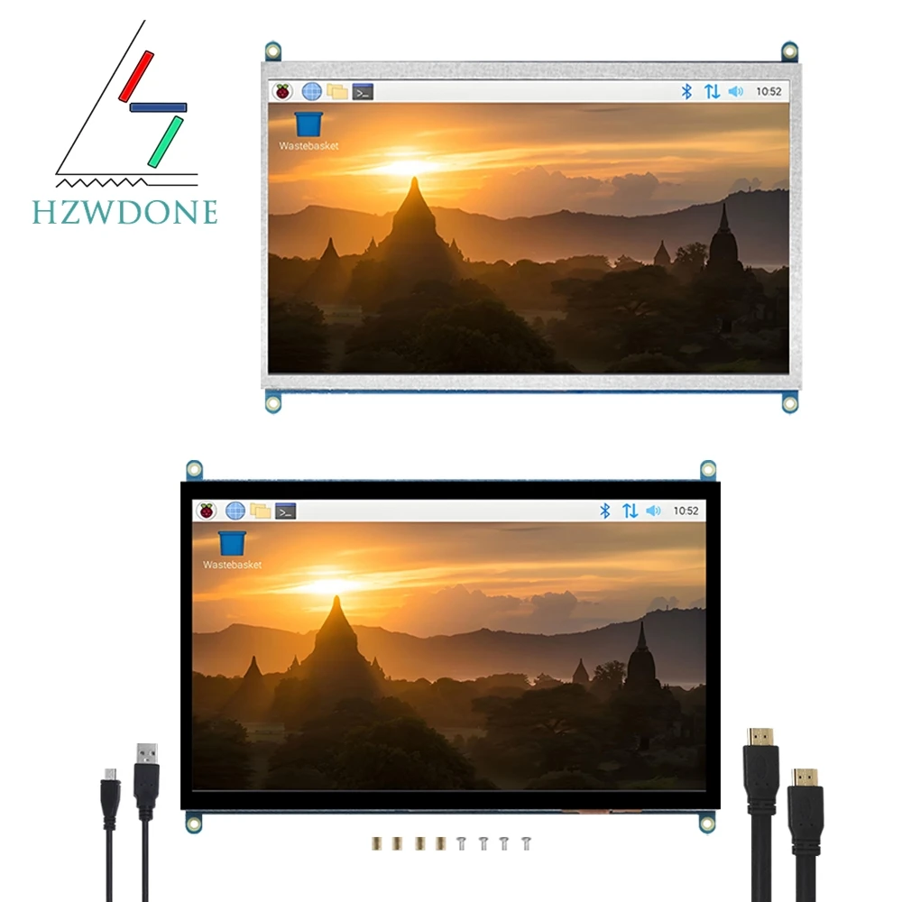 HZWDONE Raspberry Pi Screen 10.1