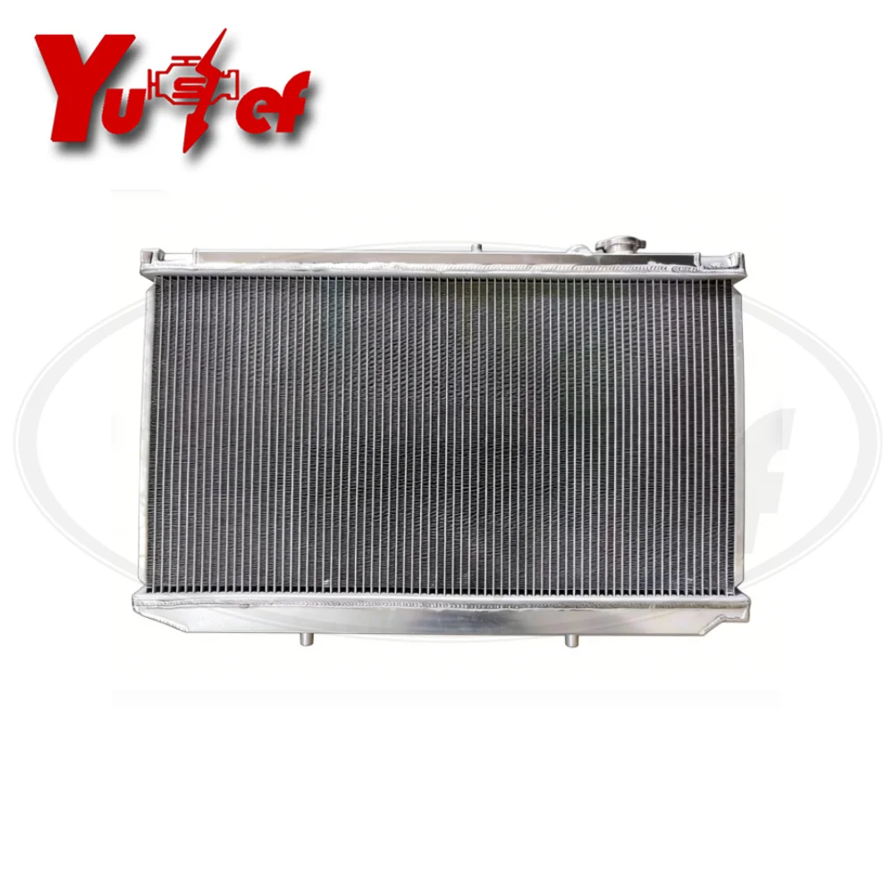 All aluminum radiator For TOYOTA/LEXUS 1998-2005 Aristo S160 JZS161 2JZ-GTE GS300 GS400 AT 48mm # 16400-46590 16400-46591