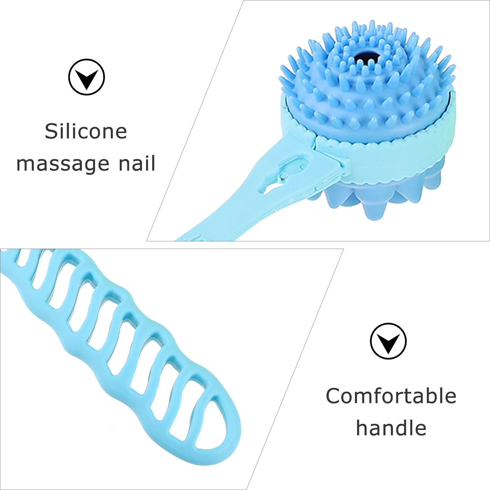 

Massage Knock Hammer Body Massager Manual Back Tool Plastic Toughness Elderly Gift Pain Relief Deep Tissue Pressure Points