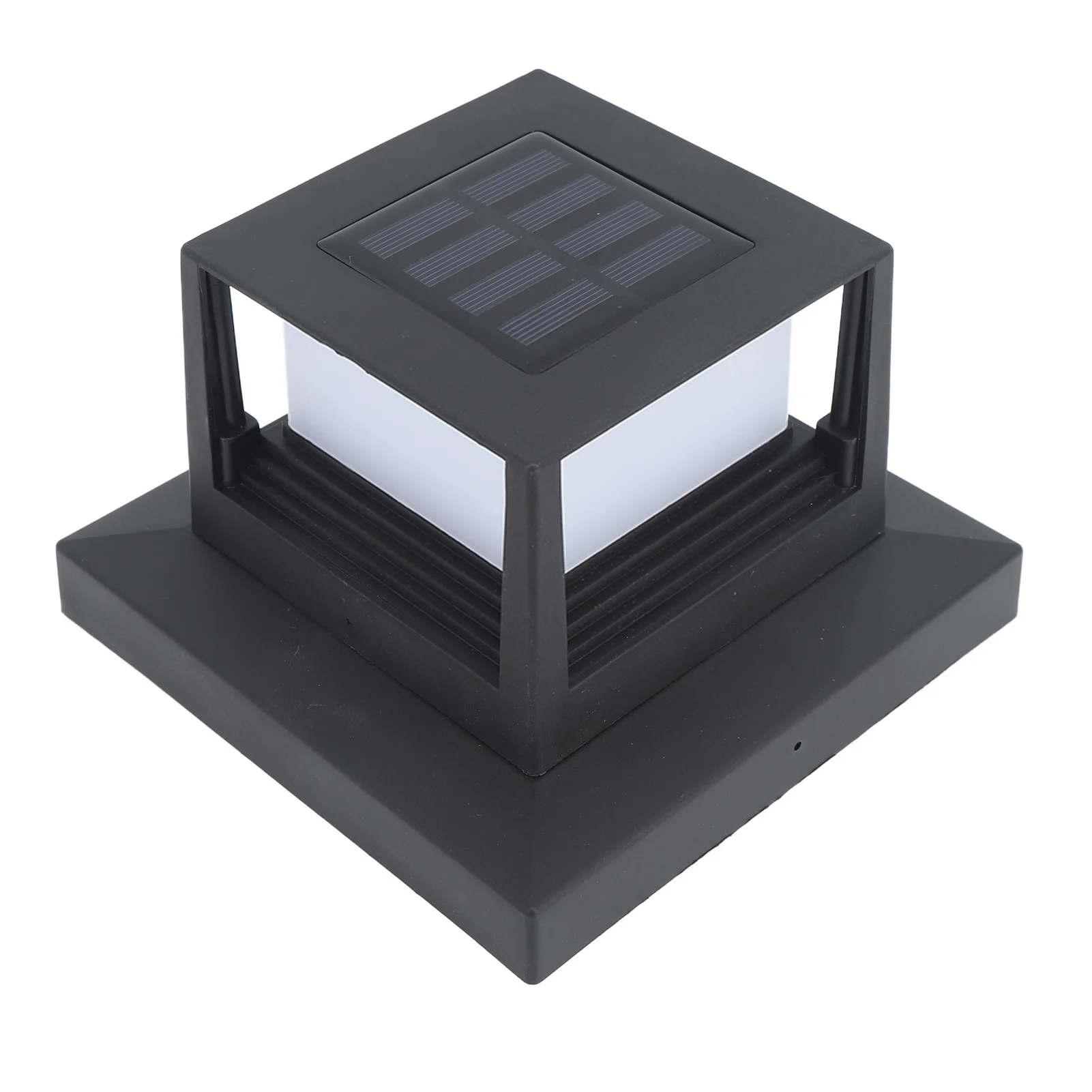 

Square Outdoor Fence Post Cap Light Solar Post Light LED Landscape Lighting for Household Garden Courtyard Fence Dual Color Ligh