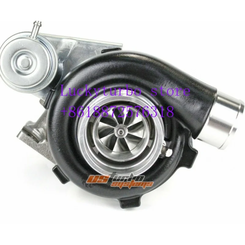 GEN II GT28 GTX2867R Dual Ceramic Ball Bearing Turbo 0.64A/R Turbine Black Cover