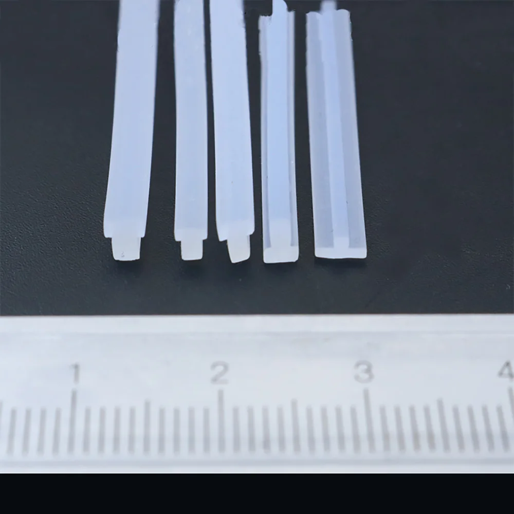 1/2/3/5M T Shape Sealing Strip Cable Trench High And Low Temperature Resistance Flexible Silicone Gap Covers Strips Slit Filler