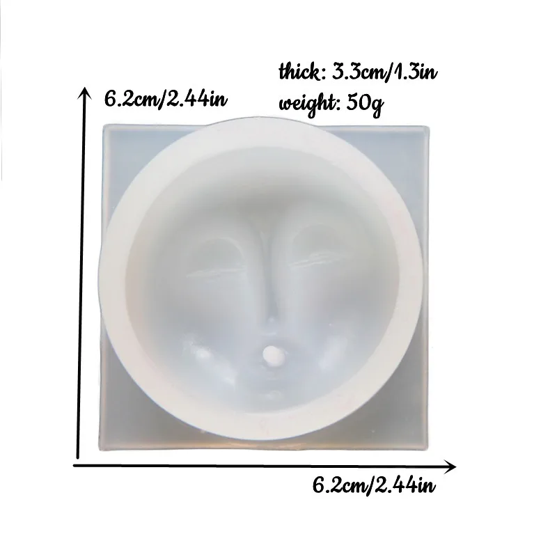 DIY Crystal Drop Glue Incense Burner Decoration Mold