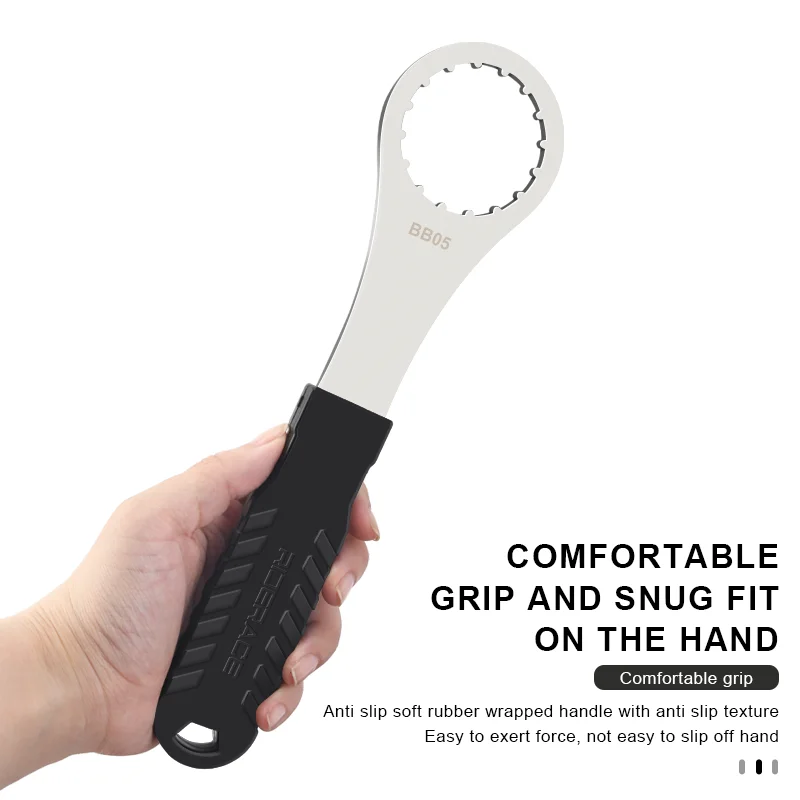 Chiave per movimento centrale bicicletta Installa rimozione Strumenti di riparazione bici Diametro 39/40,5/44/46/49mm ForBSA30