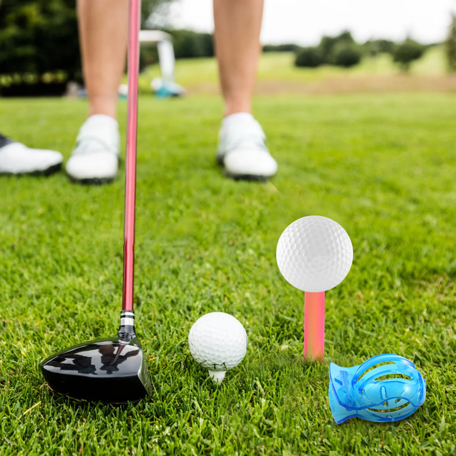 

8Pcs Golf Ball Marking Clip Stable Plastic Drawing Alignment Line Marker Tool Portable Putting Aid Golf Ball Line Liner Outdoor